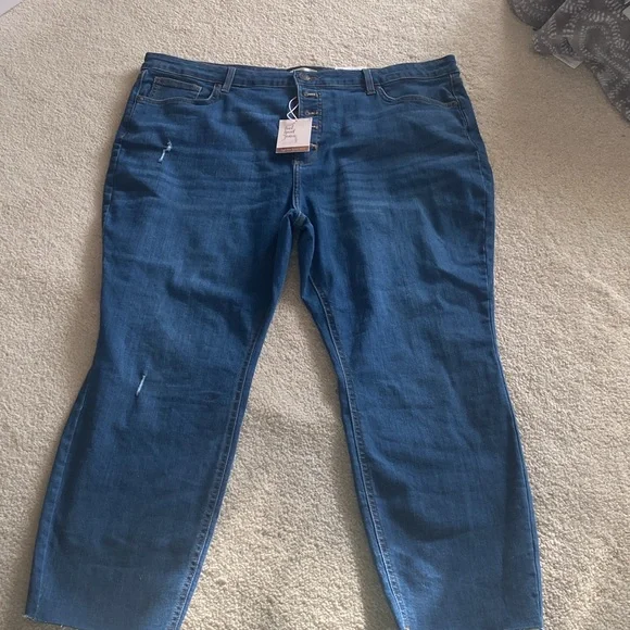 Lauren Conrad NWT high rise skinny ankle jeans 22W - Picture 6 of 8